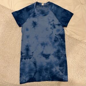 Lululemon Blue Swiftly Tech Short-Sleeve Shirt